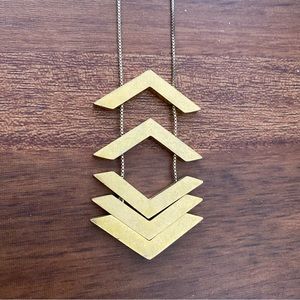 Madewell Arrow Stack Necklace